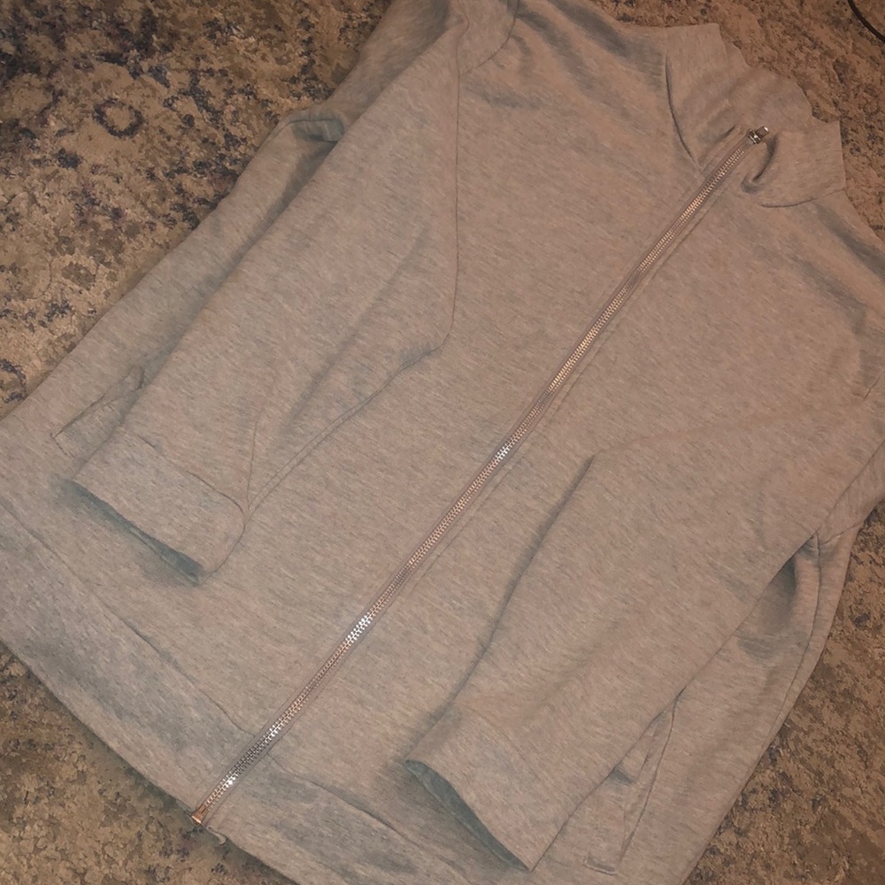 Bomber Style Hoodie